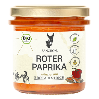 Sanchon Brotaufstrich Roter Paprika 150g