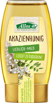 Allos Akazienhonig, biol. PET-Spenderflasche 250g