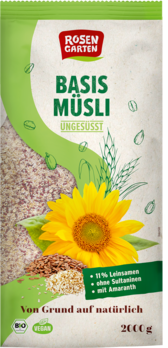 Rosengarten Basis-Müsli ungesüßt 2kg