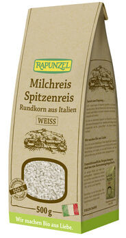 Rapunzel weißer Milchreis, rund 500g