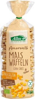 Allos Amaranth Maiswaffeln, ungesalzen 100g
