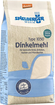 Spielberger Dinkelmehl, Typ 1050, demeter - 1kg