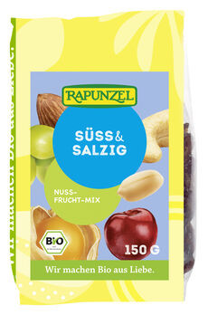 Rapunzel Süß & Salzig Nuss Frucht Mix 150g