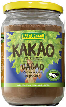 Rapunzel Kakao-Pulver, stark entölt 250g/nl