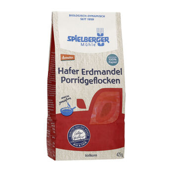 Spielberger Hafer Erdmandel Porridgeflocken, demeter 425g