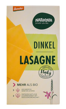 Naturata Dinkel Lasagne hell, demeter 250g/A