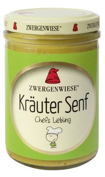 Zwergenwiese Kräuter Senf 160ml