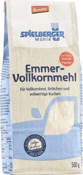 Spielberger Emmer-Vollkornmehl, demeter 500g