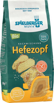 Spielberger Hefezopf, Backmischung, glutenfrei - 500g