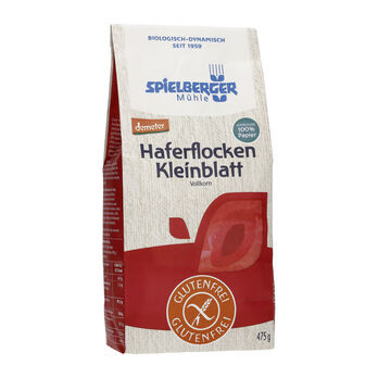 Spielberger Haferflocken, Kleinblatt, glutenfrei, demeter 475g