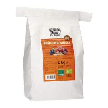 Burgermühle Früchte Müsli Vorratspackung 2kg/A