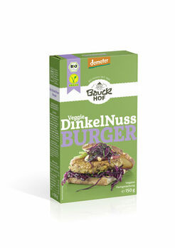 Bauckhof Veggie DinkelNuss Burger demeter 150g