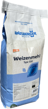 Spielberger Weizenmehl, Typ 550, demeter - 2,5kg