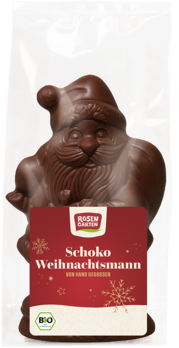 Rosengarten Weihnachtsmann Zartbitter vegan 80g/W