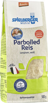 Spielberger Parboiled Langkornreis, weiß, demeter - 500g