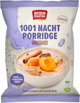 Rosengarten 1001-Nacht Porridge ungesüßt 60g