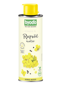 Byodo Rapsöl nativ, Dose 250ml