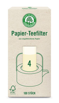 Lebensbaum Papier-Teefilter Gr. 4 100 Stück