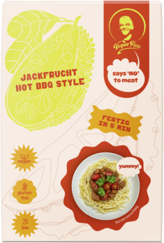 Vegan Pete Jackfrucht Hot BBQ Style 250g/A