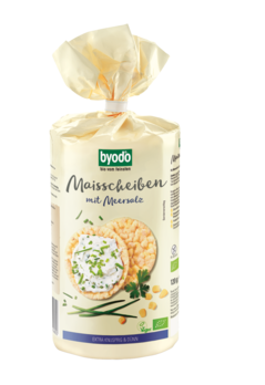 Byodo Maisscheiben mit Meersalz 120g