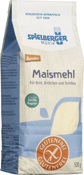 Spielberger Maismehl, glutenfrei, demeter - 500g