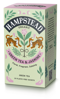Hampstead Tea Grüntee Jasmin demeter 20 Beutel