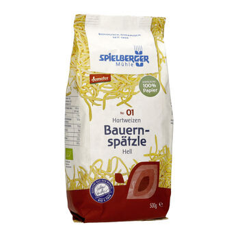 Spielberger Schwäbische Bauernspätzle, hell, demeter - 500g