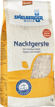 Spielberger Nacktgerste, demeter - 1kg