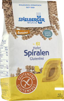 Spielberger Hafer Spiralen, glutenfrei, demeter - 250g
