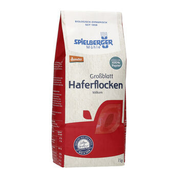 Spielberger Haferflocken, Großblatt, demeter 1kg