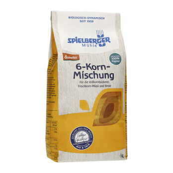 Spielberger 6-Korn-Mischung, demeter 1kg